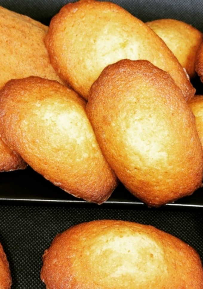 Una foto de Magdalenas o conchas