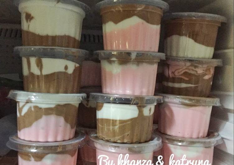 Bumbu Ice cream enak &amp; mudah bikinnya | Langkah Membuat Ice cream enak &amp; mudah bikinnya Yang Enak Dan Lezat