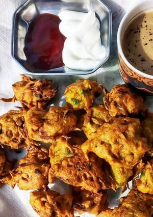A picture of Onion pakora.
