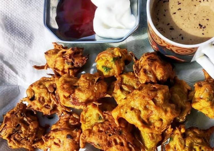 Simple Way to Make Quick Onion pakora