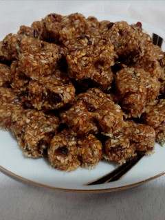 عکسی از دستور اسنک خرما