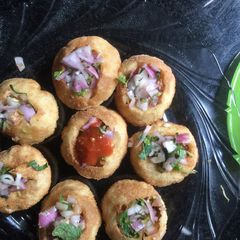 A picture of Pani puri.