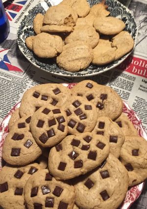 Una foto de Cookies con chips de chocolate