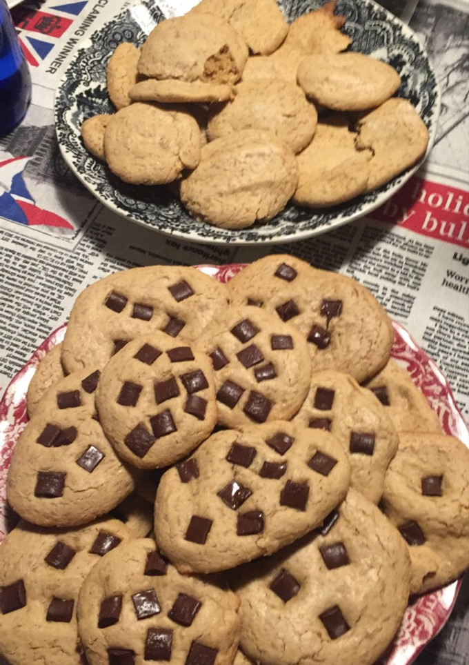 Una foto de Cookies con chips de chocolate
