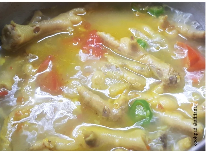 Langkah Gampang Membuat Resep Ceker Setan Kuah Kuning yang Menggugah Selera Anti Ribet, Lezat