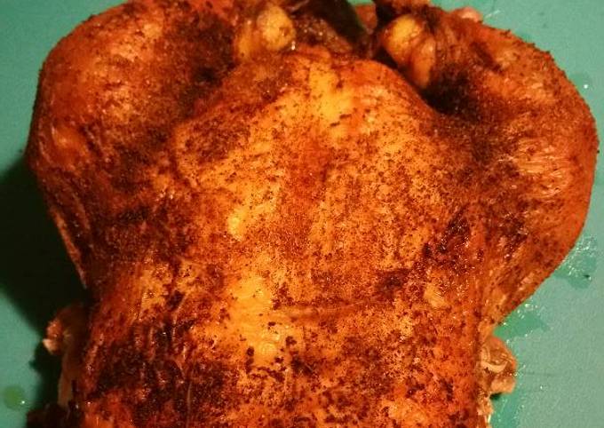 Easiest Way to Make Homemade Savory Rubbed Roast Chicken