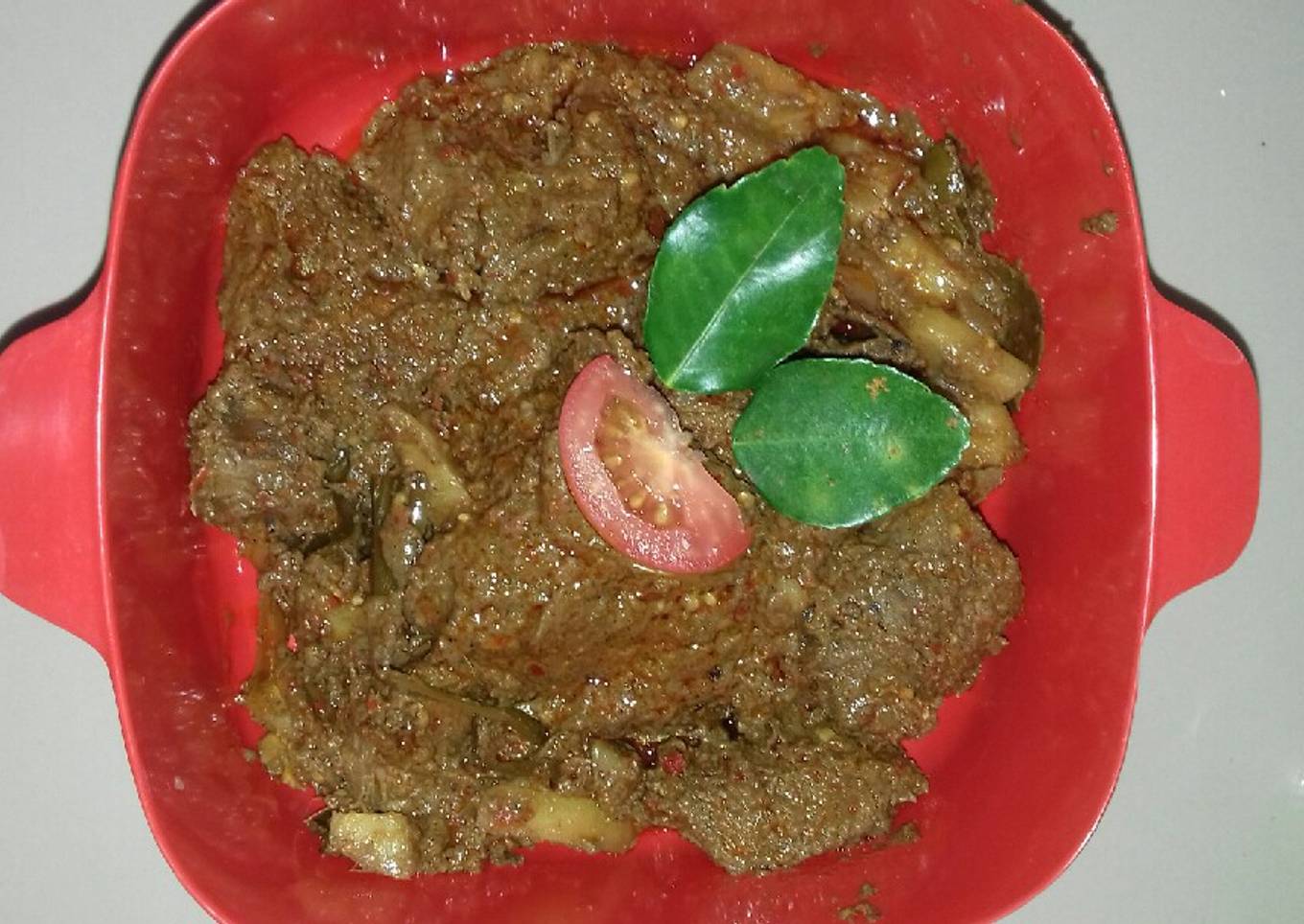 Rendang daging empuk
