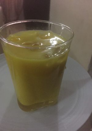 A picture of Orange drink.