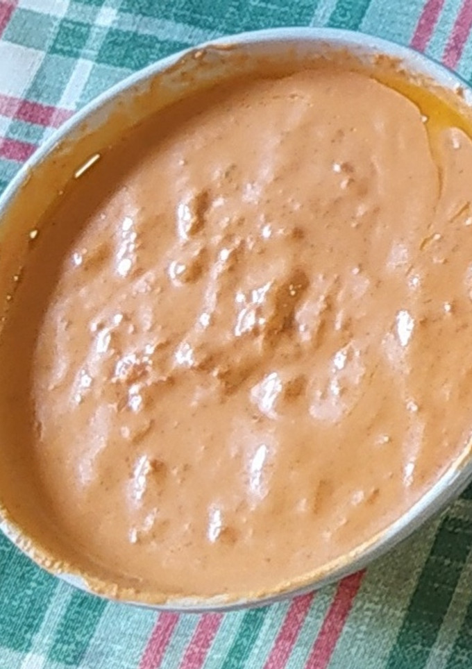 Una foto de Salsa para calçots