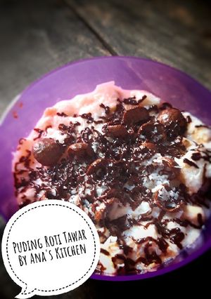 Foto resep Puding Roti Tawar Kukus