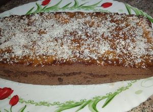 Une photo de Cake à l'aquafaba