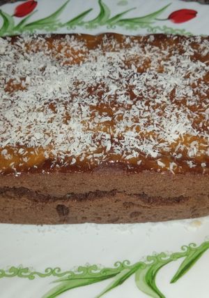 Une photo de Cake à l'aquafaba