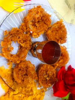 अनियन रिंग्स (Onion rings recipe in Hindi) रेसिपी मुख्य फोटो