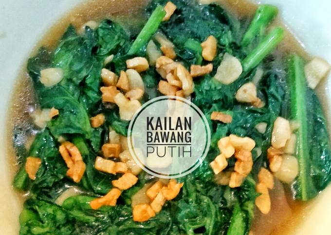 Resep Cah Kailan Bawang Putih Oleh Anissa Karlina Cookpad