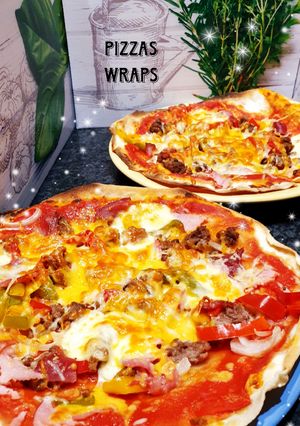 Une photo de Pizzas wraps 😋