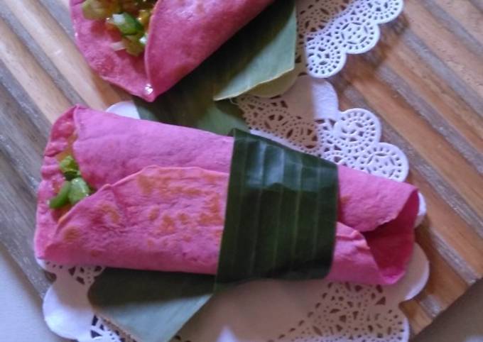 Resep Dragon Fruit Tortila / Kebab Homemade yang Bikin Ngiler
