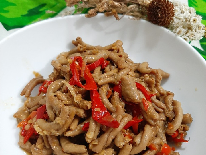 Resep Tumis Usus Ayam, Lezat Sekali