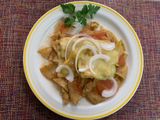 Chilaquiles con salsa roja