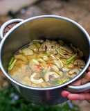 Canh Vả Nấu Tôm Miền Trung