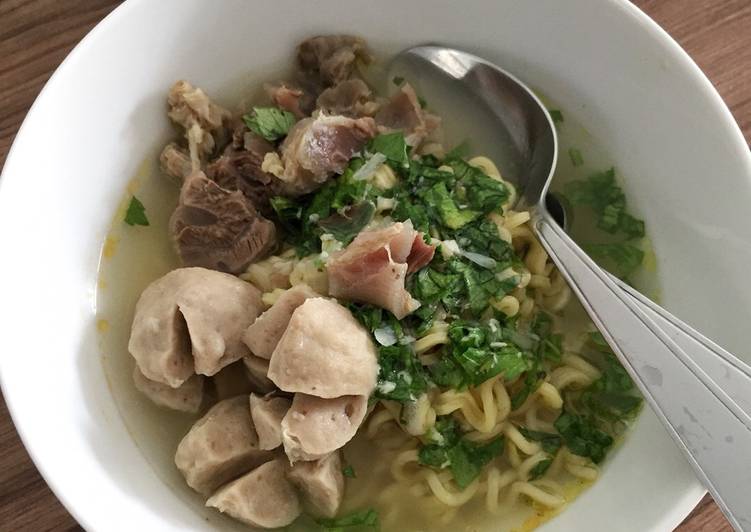 Mie Bakso sehat tanpa MSG