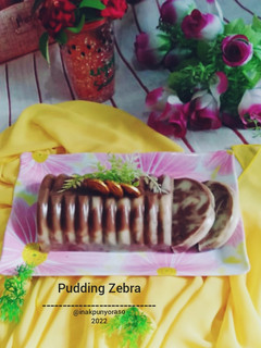 Foto resep Pudding Zebra