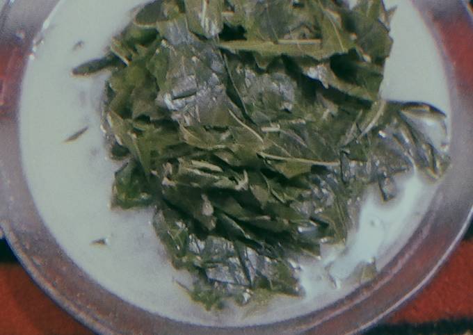 Sayur santan daun singkong