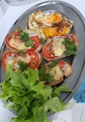 รูปของ Tomato & Cheese toast