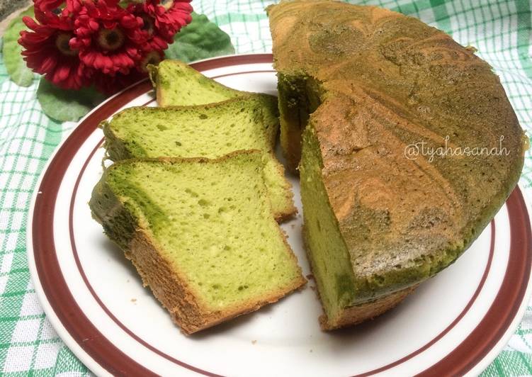 Resep Chiffon Cake Greentea yang Enak Banget