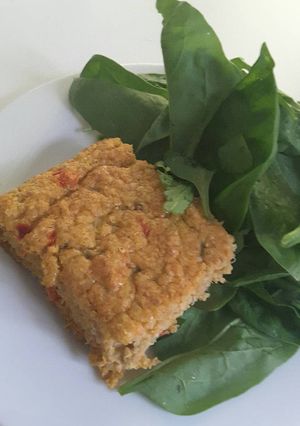 Una foto de Soufle de quinoa