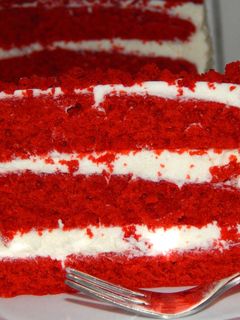 Vörös bársony torta recept (Red Velvet) recept fotója
