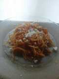 Spaghetti "rayos, olvidé que es cuaresma"