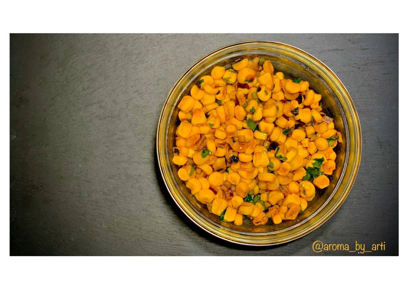 Sweet corn salad #Vegan #Budgetbasics #easy #healthy #quick #storecupboardcooking #lunchideas