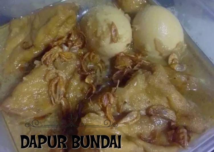 Semur tahu telur