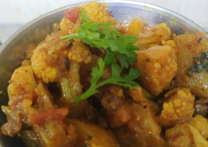 Easiest Way to Make Ultimate Aloo gobhi ki sabji
