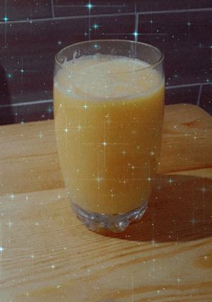 صورة لوصفة عصير الجزر والبرتقال 🥕🍊😋