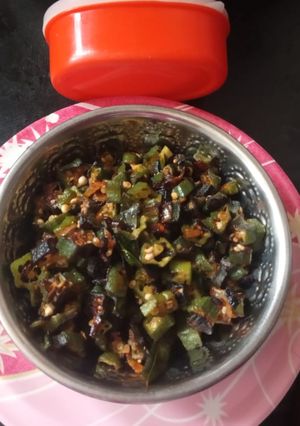 வெண்டைக்காய் ப்ரை செய்முறை முக்கிய புகைப்படம்