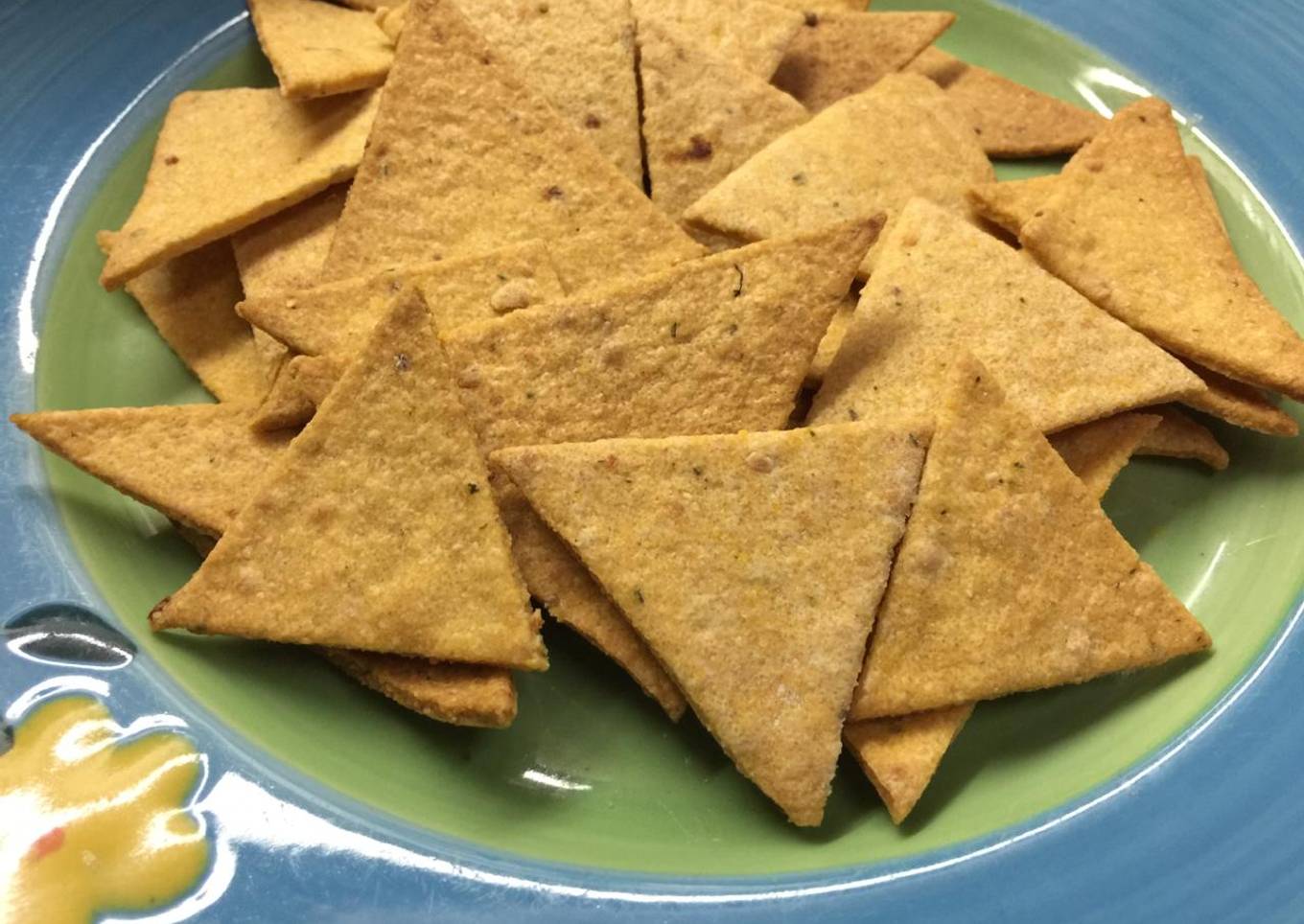 Nachos caseros al horno