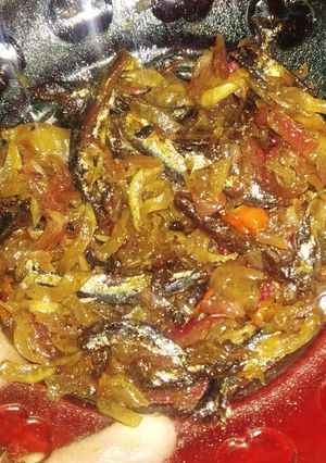Foto resep Tumis teri mangga muda