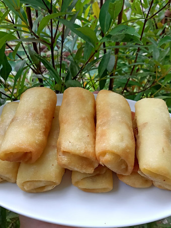Anti Ribet, Bikin Lumpia isi Rebung dan Wortel Irit Anti Gagal