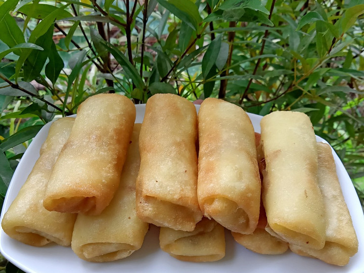 Anti Ribet, Bikin Lumpia isi Rebung dan Wortel Irit Anti Gagal