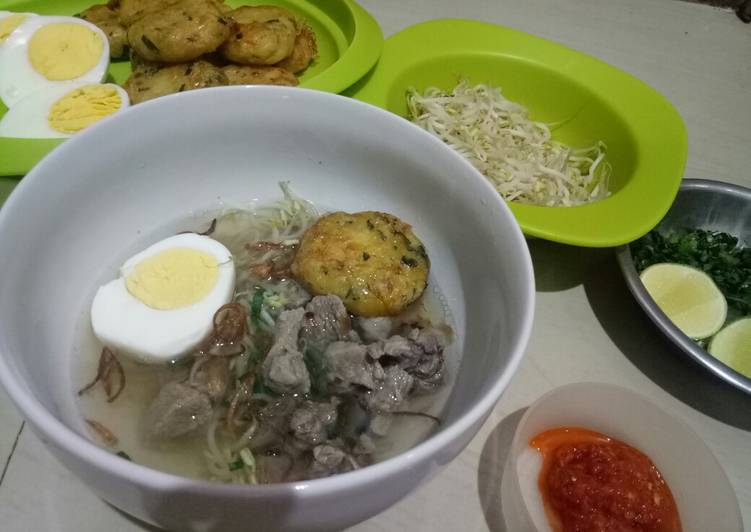 Soto Daging Bening