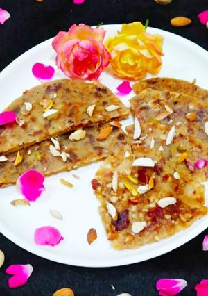 A picture of Dry Fruit Parantha.