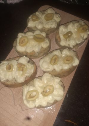 صورة لوصفة مملحة سهلة وبنينة امممم 😋