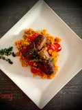 Cevapcici con riso speziato