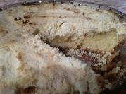 Una foto de masa crumble