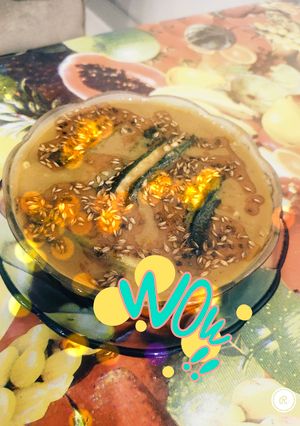 A picture of Sindhi Kadhi.