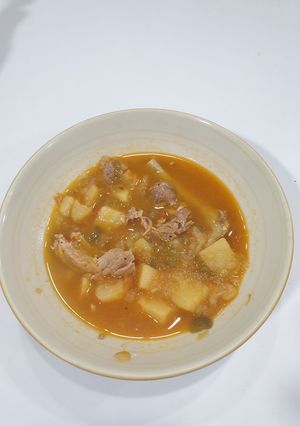 Una foto de Guiso de costillas con patata