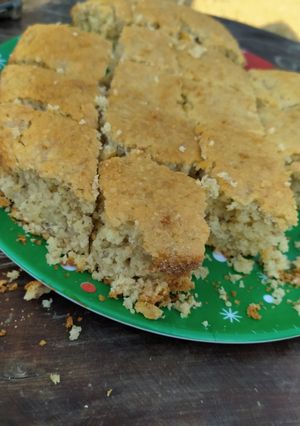 Una foto de Torta de banana y avena, saludable y rica!
