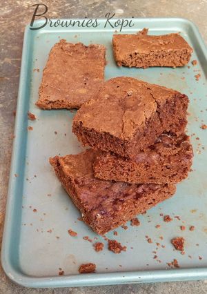 Foto resep Fudgy Coffee Brownies