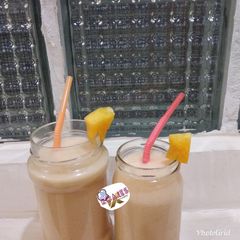 A picture of Paw paw smoothie.